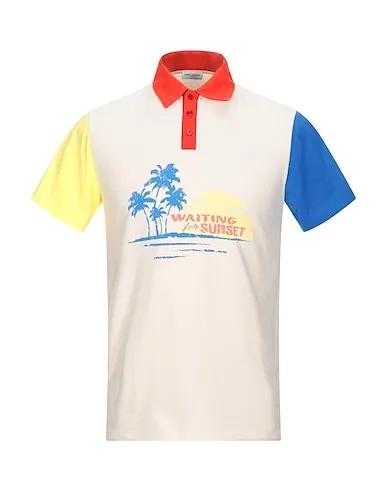 Light pink Jersey Polo shirt