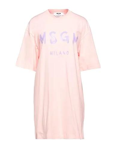 Light pink Jersey Short dress