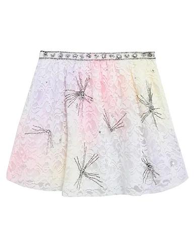 Light pink Lace Mini skirt