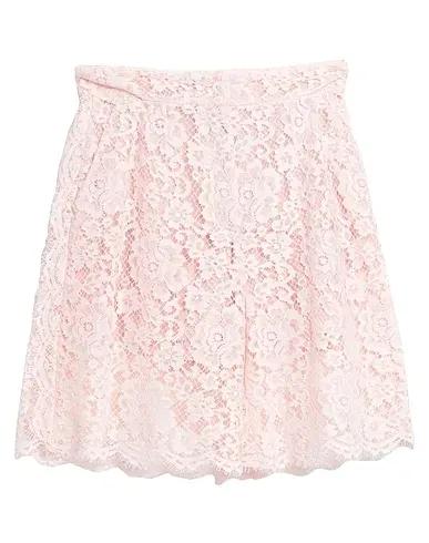 Light pink Lace Shorts & Bermuda