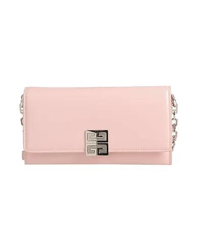 Light pink Leather Cross-body bags