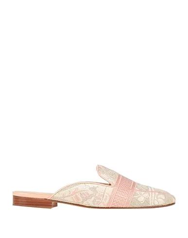 Light pink Leather Mules and clogs