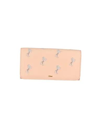 Light pink Leather Wallet