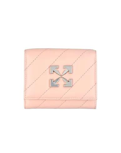 Light pink Leather Wallet