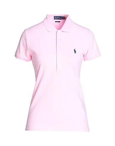 Light pink Piqué Polo shirt SLIM FIT STRETCH POLO SHIRT