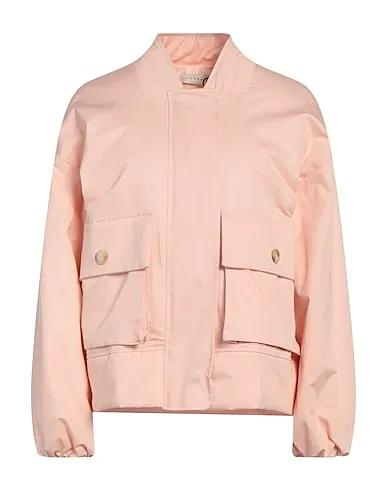 Light pink Plain weave Jacket