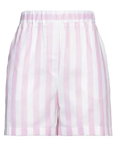 Light pink Plain weave Shorts & Bermuda