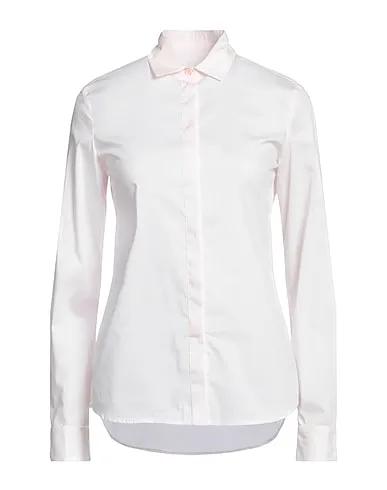 Light pink Poplin Solid color shirts & blouses