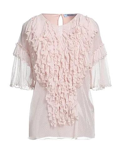 Light pink Tulle Blouse