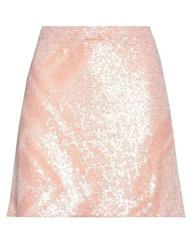 Light pink Tulle Mini skirt
