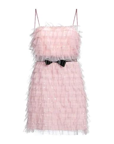 Light pink Tulle Short dress