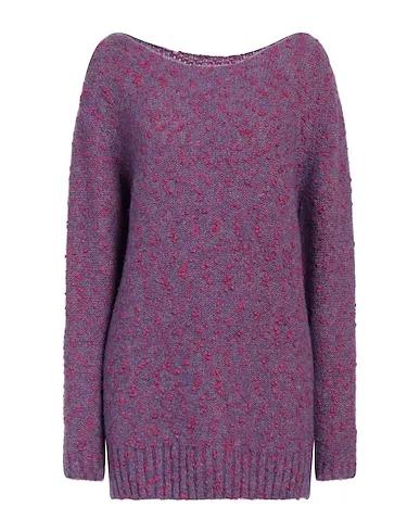 Light purple Bouclé Sweater