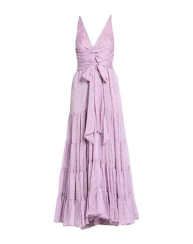 Light purple Crêpe Long dress