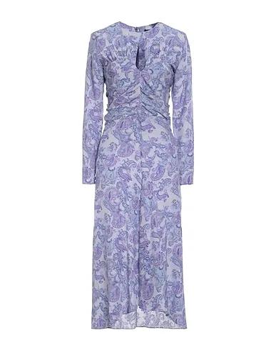 Light purple Crêpe Midi dress