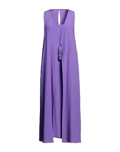 Light purple Crêpe Midi dress