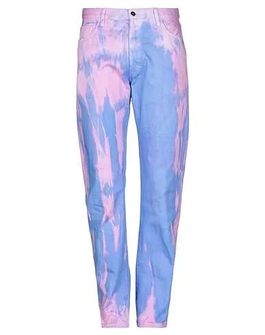 Light purple Denim Denim pants