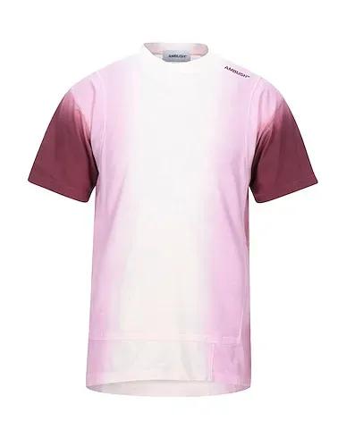 Light purple Jacquard T-shirt