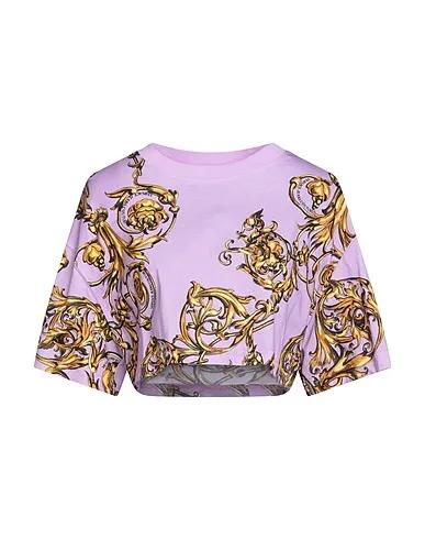 Light purple Jersey Crop top