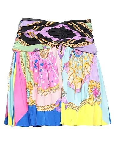 Light purple Jersey Mini skirt