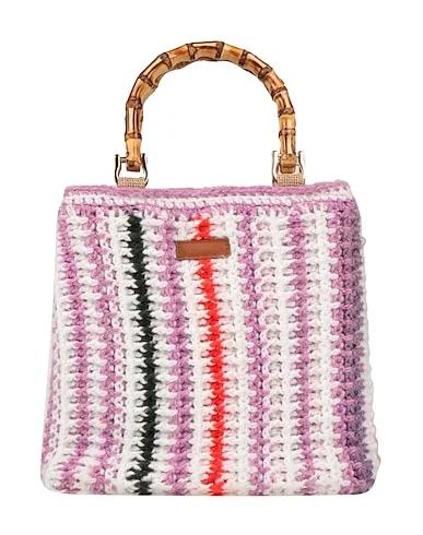 Light purple Knitted Handbag