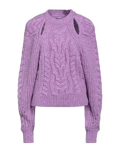 Light purple Knitted Sweater