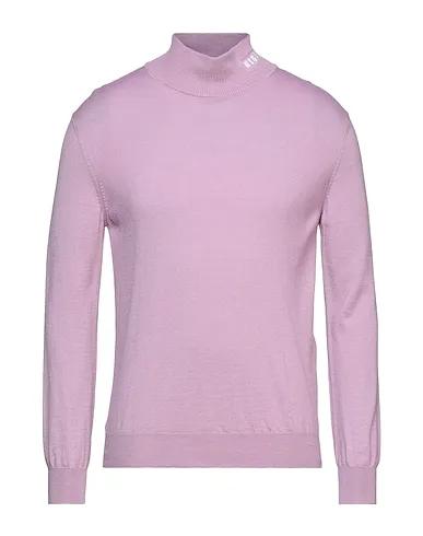 Light purple Knitted Turtleneck