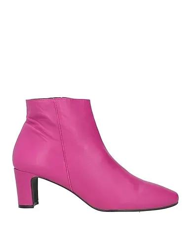 Light purple Leather Ankle boot