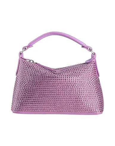 Light purple Leather Handbag