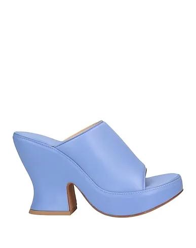 Light purple Leather Sandals