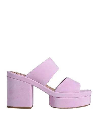 Light purple Leather Sandals