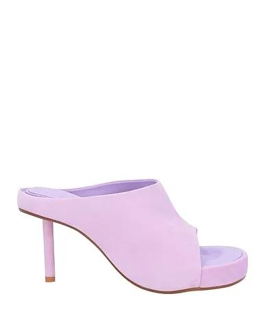 Light purple Leather Sandals