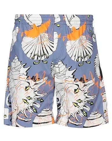 Light purple Plain weave Shorts & Bermuda