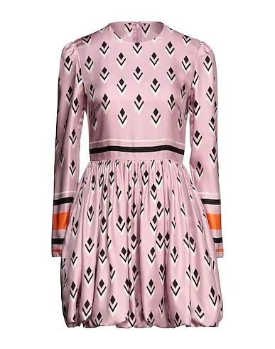 Light purple Satin Short dress