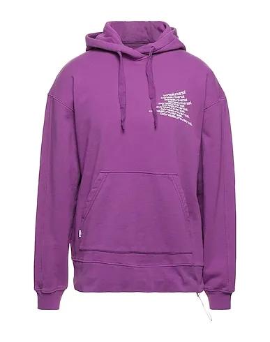Light purple Sweatshirt Hooded sweatshirt