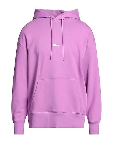 Light purple Sweatshirt Hooded sweatshirt