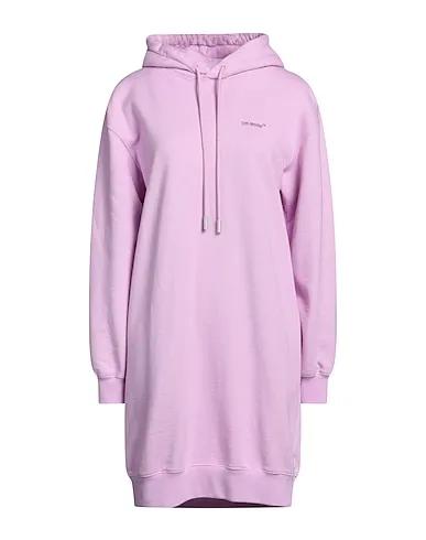 Light purple Sweatshirt Short dress