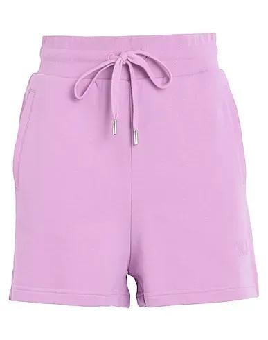 Light purple Sweatshirt Shorts & Bermuda FLEECE SHORT 
