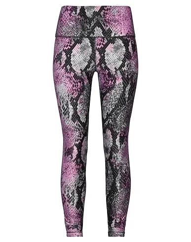 Light purple Synthetic fabric Leggings