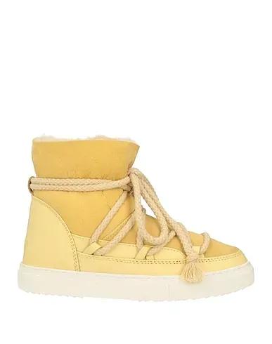 Light yellow Ankle boot