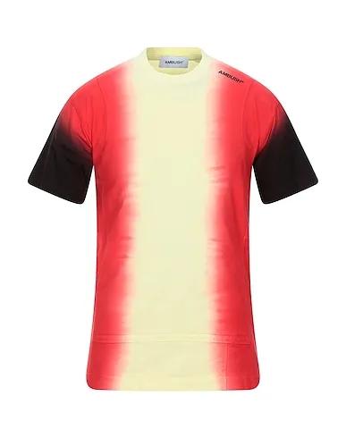 Light yellow Jacquard T-shirt