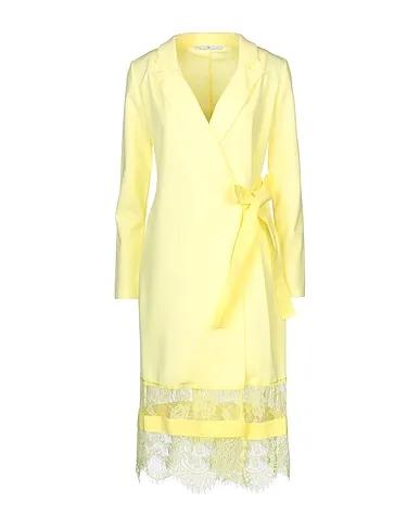 Light yellow Jersey Midi dress