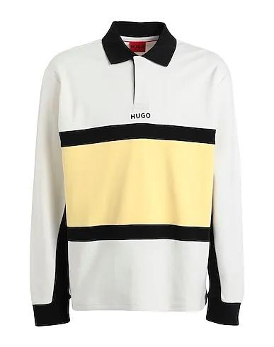 Light yellow Jersey Polo shirt