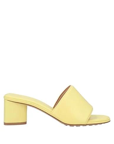 Light yellow Leather Sandals