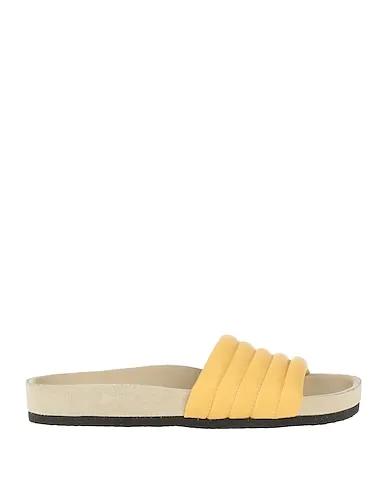 Light yellow Leather Sandals