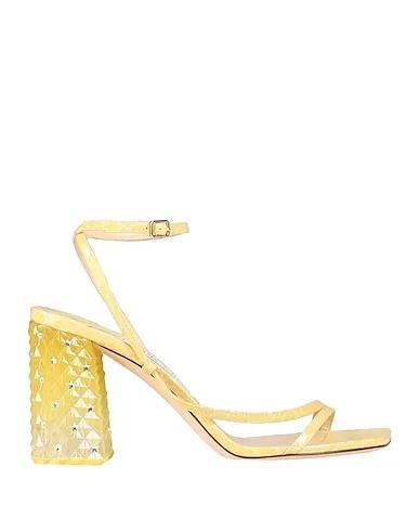 Light yellow Leather Sandals