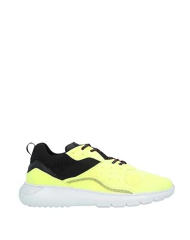 Light yellow Leather Sneakers