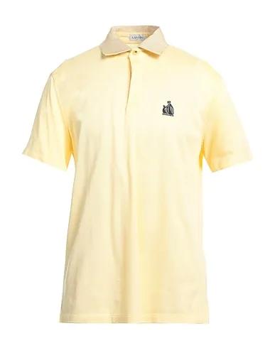 Light yellow Piqué Polo shirt