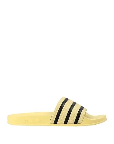 Light yellow Sandals ADILETTE SLIDES
