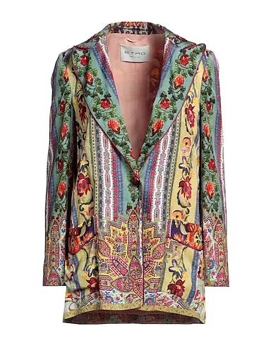 Light yellow Satin Blazer