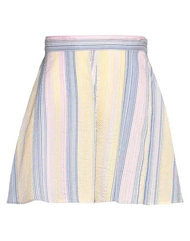 Light yellow Satin Shorts & Bermuda